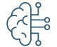 Icono nube y circuito