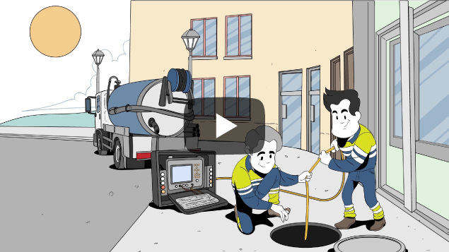 Video de proceso de alcantarillado